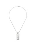 Zancan Necklace - 925% Silver Razor Blade Studio - 60cm - 0