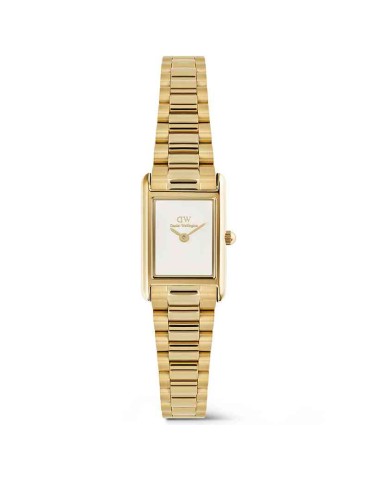 Orologio Daniel Wellington - Gold - 17x25,9mm - Bianco - DW00100931