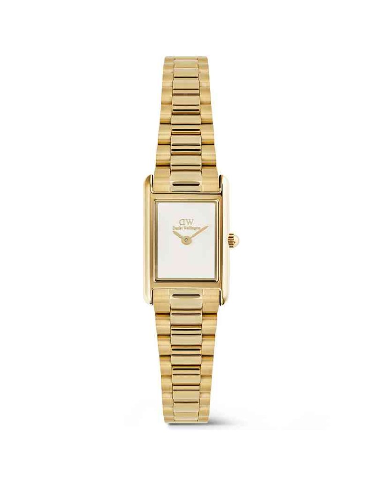 Orologio Daniel Wellington - Gold - 17x25,9mm - Bianco - DW00100931