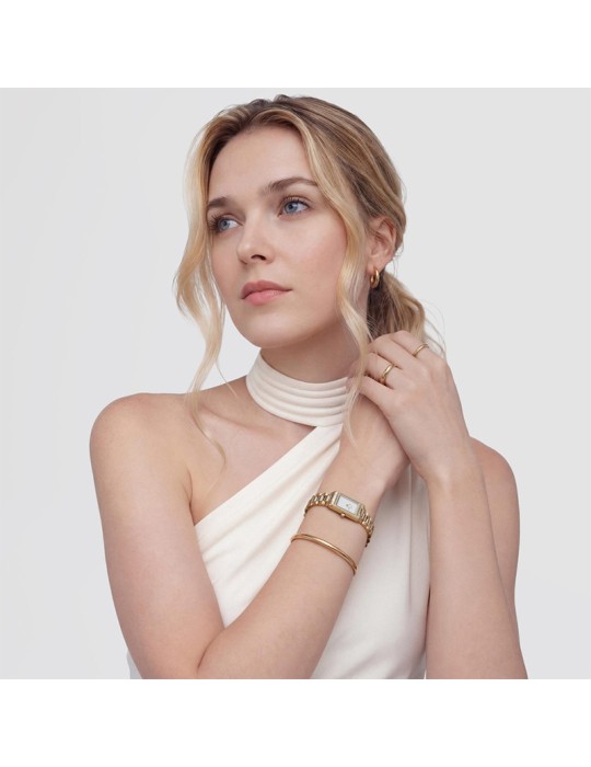 Orologio Daniel Wellington - Gold - 17x25,9mm - Bianco - DW00100931