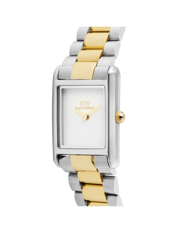 Orologio Daniel Wellington - Silver e Gold-17x25,9mm-Bianco-DW00100932 2