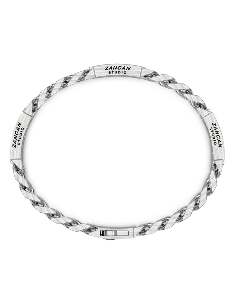 Zancan Bracelet - Studio in 925% Silver Blade - 20.5 cm - 0