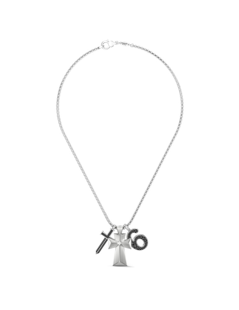 Collana Zancan - Studio in Argento 925% Trinity - 60cm - 0