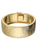 Etruscan Bracelet - Ithaca - Omega - Golden - Diamond - WSET00981.YG