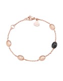 Bracciale Italo Bottene - IB Noir in Oro Rosa 18 carati con Diamanti Neri 0,38 ct - 0