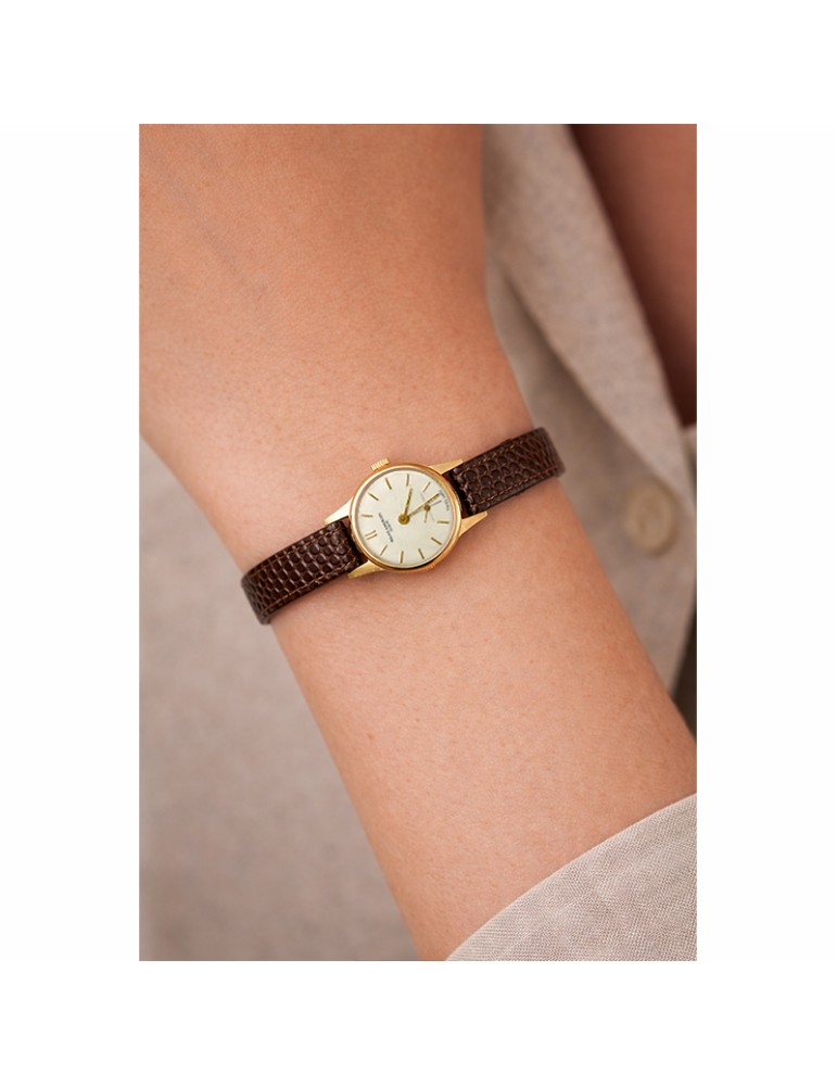 Baume & Mercier Watch - Gold - Vintage - 20mm - Leather