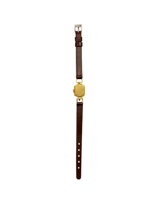 Orologio Fortis - Solo Tempo - Oro Giallo - 12mm - Bianco