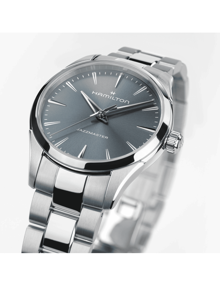 Orologio Hamilton - Jazzmaster Lady Quarzo 32mm Blu Polvere - 0