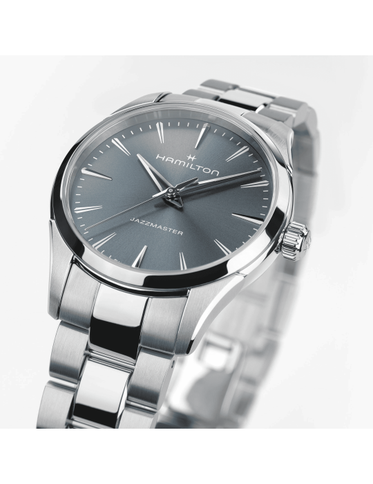 Hamilton Jazzmaster Lady Quartz 32mm Powder Blue Watch - 0