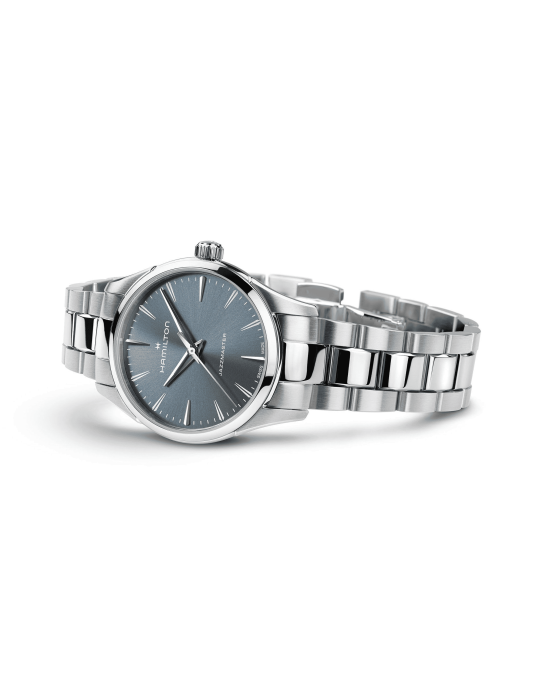 Hamilton Jazzmaster Lady Quartz 32mm Powder Blue Watch - 0