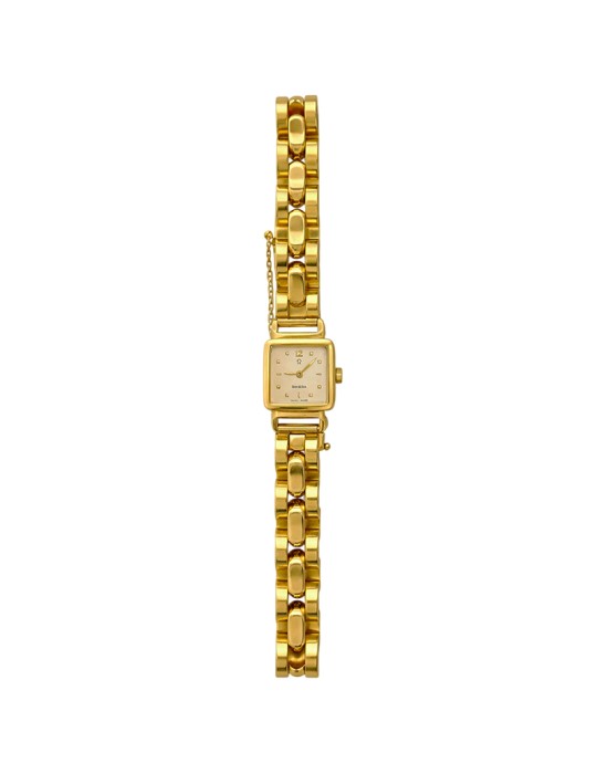 Orologio Omega - Solo Tempo - Oro Giallo 18 Carati - 15mm - Bianco