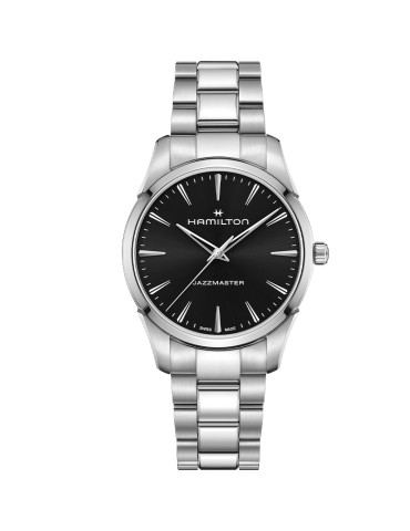 Orologio Hamilton - Jazzmaster Gent Solo Tempo Quartz 40mm Nero - 0