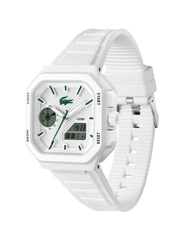 Lacoste Watch - LC33 Multifunction with White Digital Display 45mm - 0 2