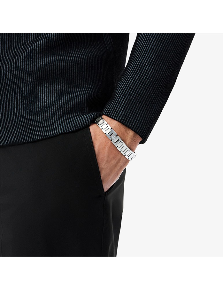 Lacoste Bracelet - Metropole - Thick Links - Steel 316L - 2040117