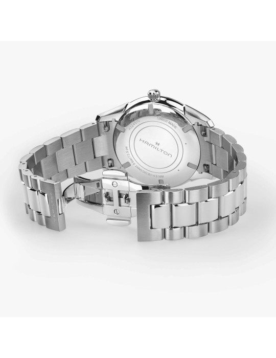 Orologio Hamilton - Jazzmaster Gent Solo Tempo Quartz 40mm Avorio Beige - 0