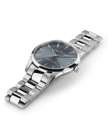 Orologio Hamilton - Jazzmaster Gent Solo Tempo Quartz 40mm Blu Avio - 0 2