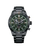 Citizen Eco-Drive Watch - Of Collection Chronograph 43mm Metal Gun Green - 0