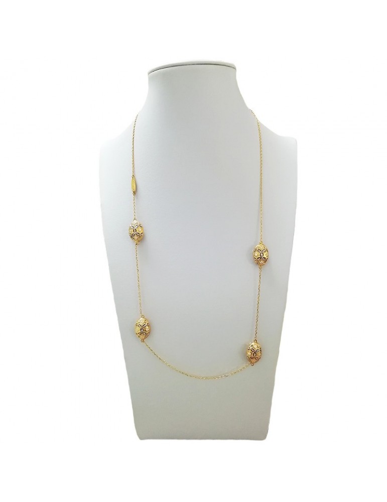 Collana Lorenzo Ungari Sabbia D'Oro da Donna - 0