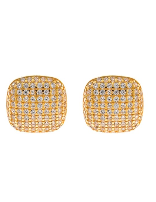 Orecchini Salvatore Plata-in Argento 925% Dorato-Cubic Zirconia-268A0146