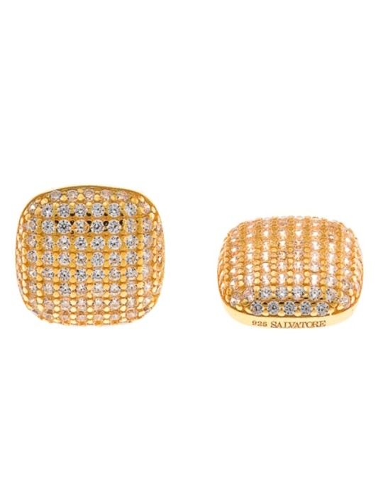 Orecchini Salvatore Plata-in Argento 925% Dorato-Cubic Zirconia-268A0146