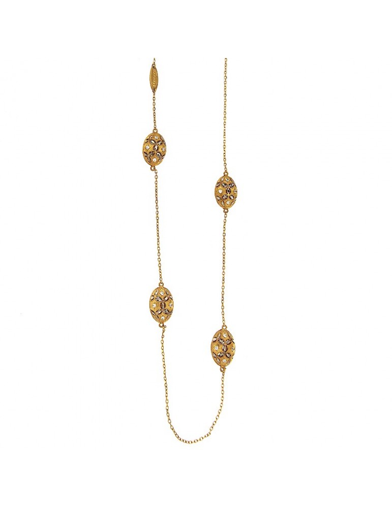 Collana Lorenzo Ungari Sabbia D'Oro da Donna - 0
