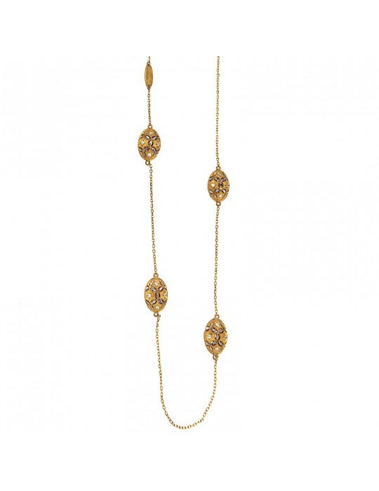 Collana Lorenzo Ungari Sabbia D'Oro da Donna - 0