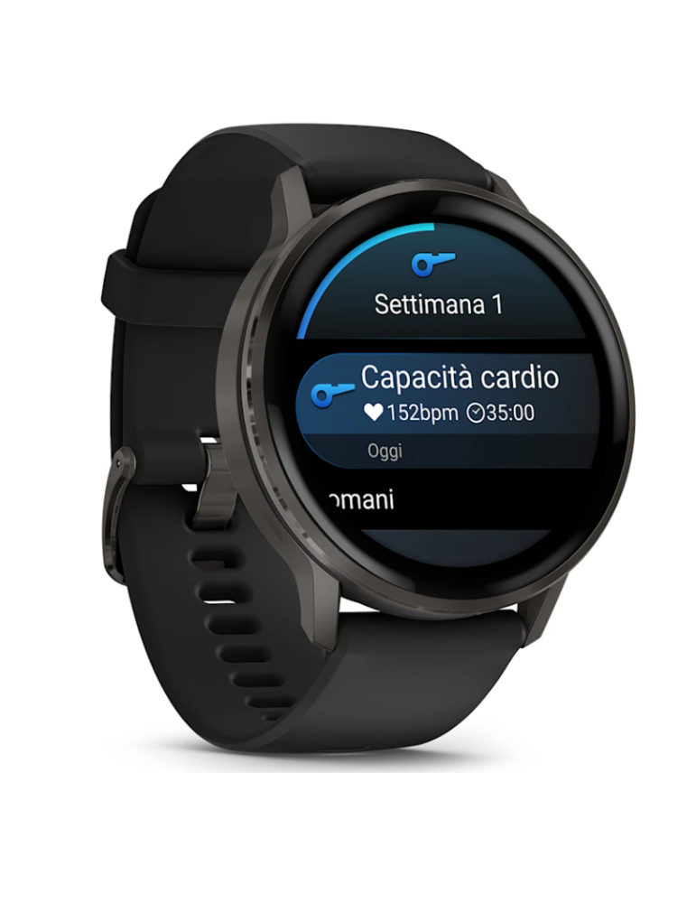 Orologio Smartwatch Garmin - Venu® 4 - 45 mm - Nero - 0