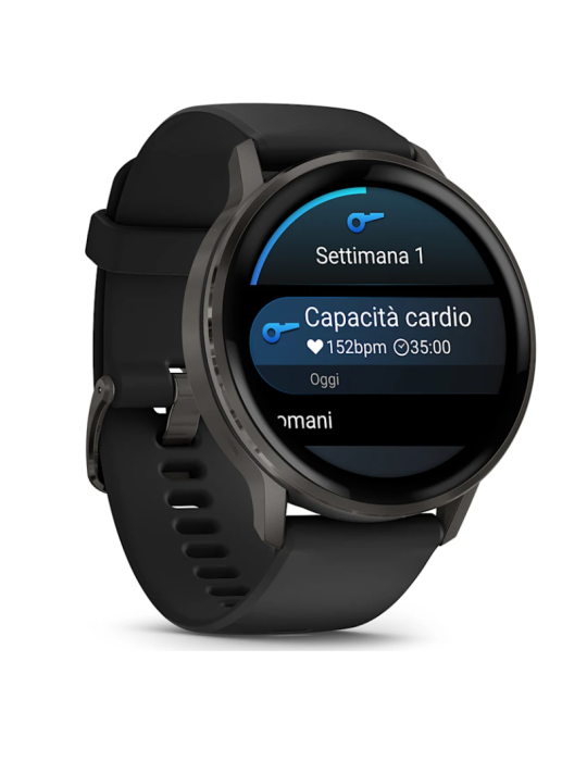 Orologio Smartwatch Garmin - Venu® 4 - 45 mm - Nero - 0