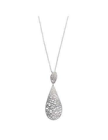 Collana Salvatore Plata - Argento 925% - Pendente Lavorato - 239C0010