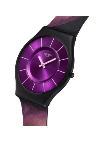 Orologio Swatch - Solo Tempo - Nero - 34mm - Viola-SS08B106 2