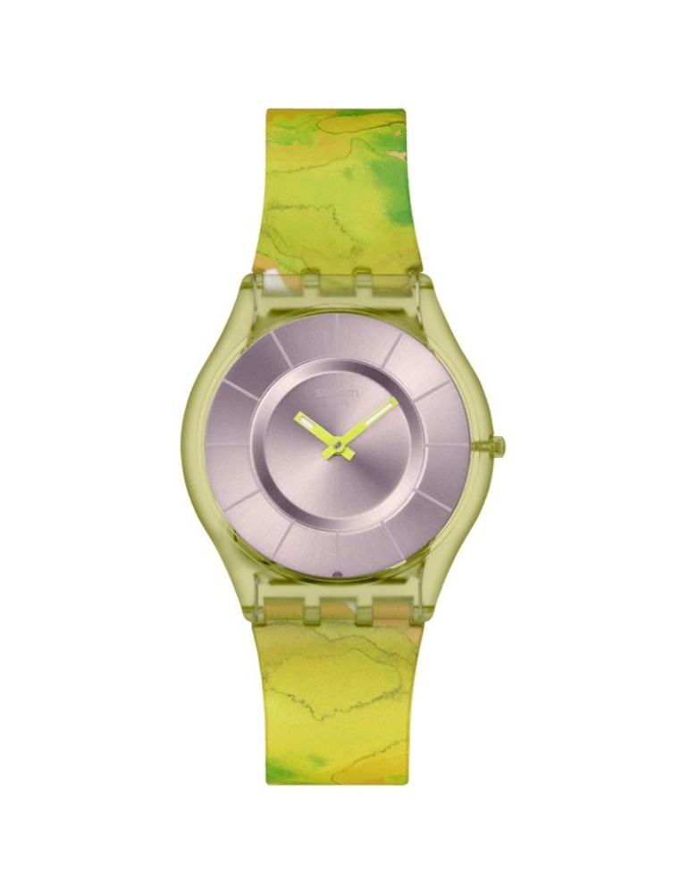 Swatch Watch - Only Time - Beige - 34mm - Green - SS08G112