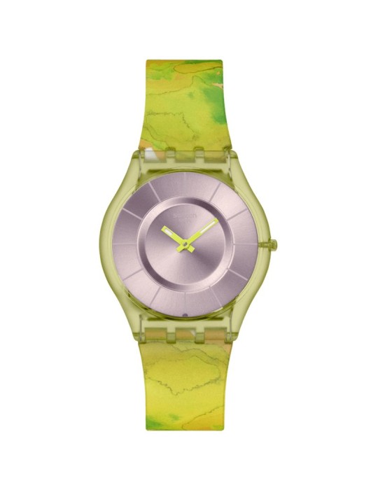 Orologio Swatch - Solo Tempo - Beige - 34mm - Verde - SS08G112