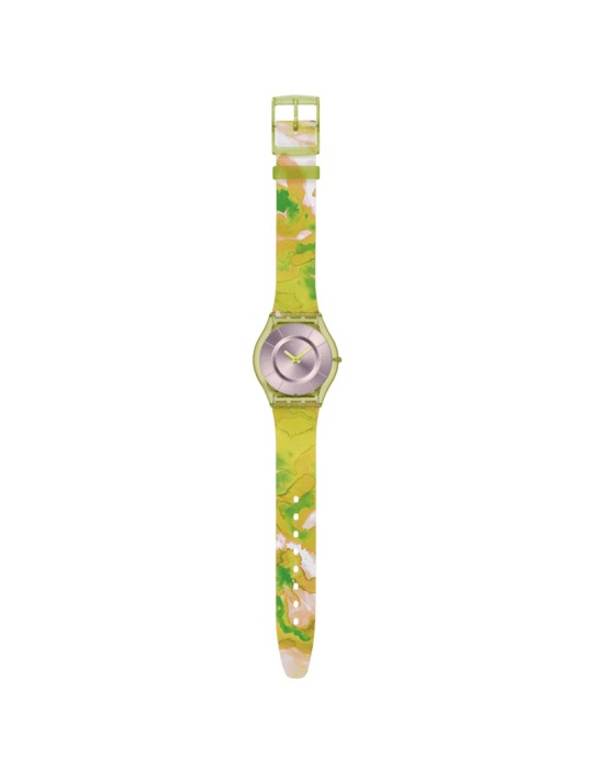 Orologio Swatch - Solo Tempo - Beige - 34mm - Verde - SS08G112