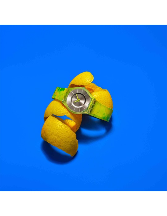 Orologio Swatch - Solo Tempo - Beige - 34mm - Verde - SS08G112