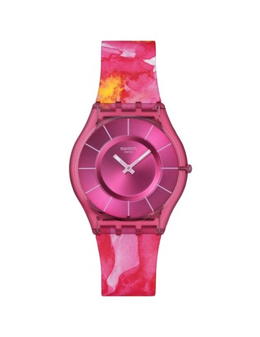 Orologio Swatch - Painted Paradise Petals Solo Tempo 34mm Rosa - 0