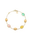 Bracciale Italo Bottene - Opalia in Oro Giallo 18 carati con Opali e Quarzite - 0