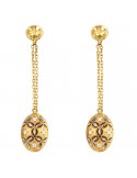 Lorenzo Ungari Woman's Earrings - Gold Sand in 18k Yellow Gold - 0