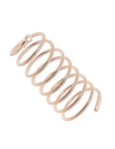 Pesavento Ring - 925% Gold Plated Silver - Flexible - Diamond - WDNAA372/M