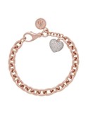 Bracciale Bronzallure - Catena - Cuore in Pavè di Zirconi-WSBZ02526.WR