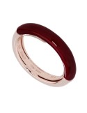 Anello Pesavento - Argento 925% Rosè - Smalto Rosso Lucido -WBRIA030/M