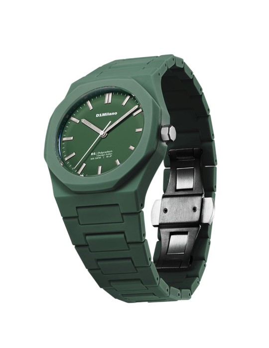 D1 Milano Watch - Green Legacy - Only Time - 40.5 mm-Green-PCBJ42