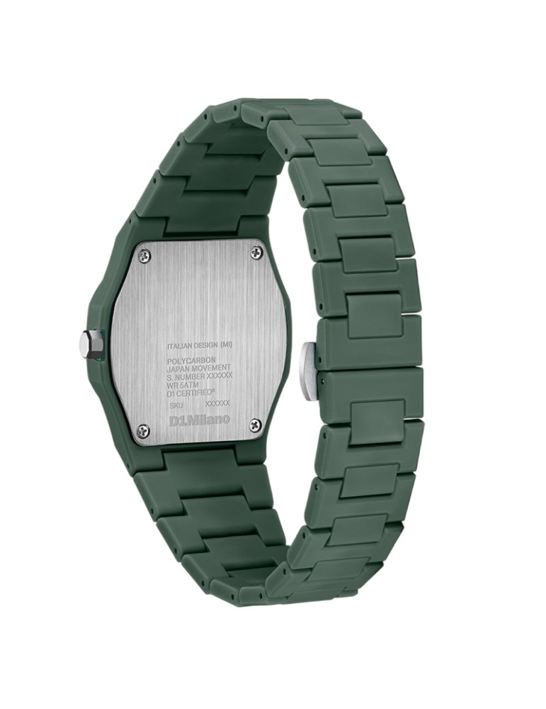 D1 Milano Watch - Green Legacy - Only Time - 40.5 mm-Green-PCBJ42