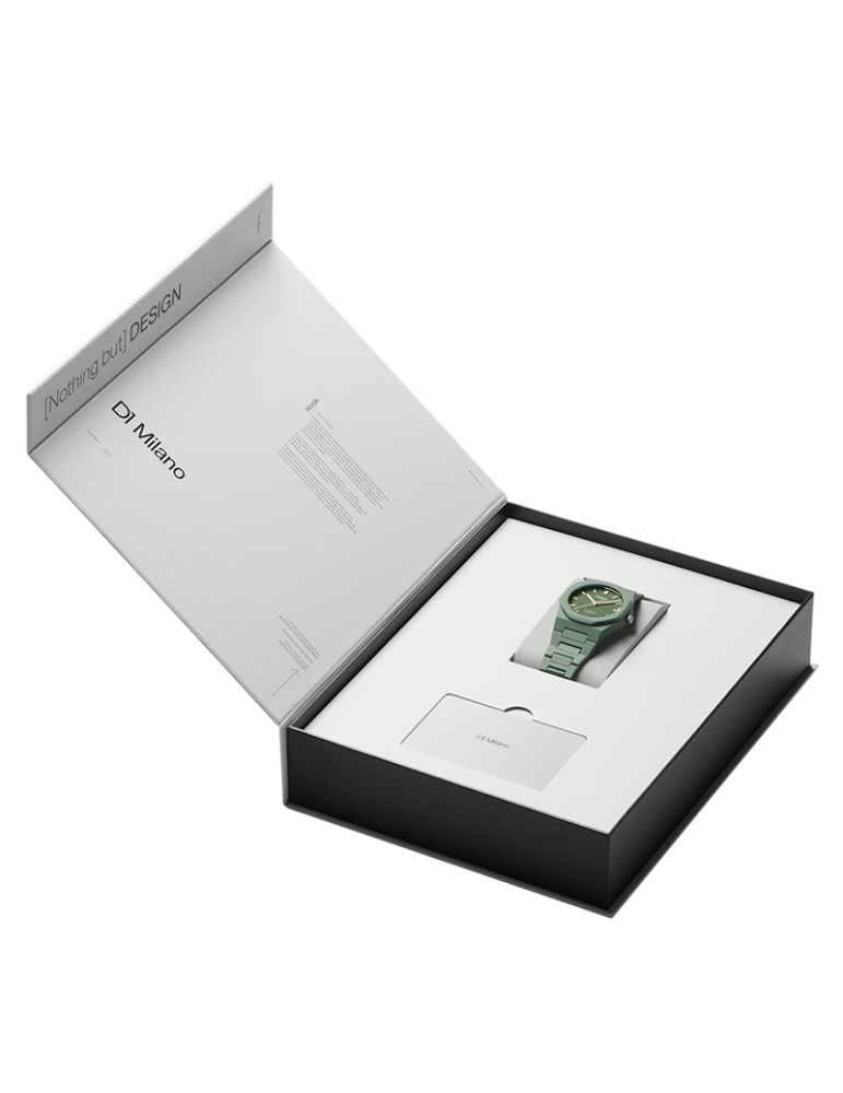 D1 Milano Watch - Green Legacy - Only Time - 40.5 mm-Green-PCBJ42