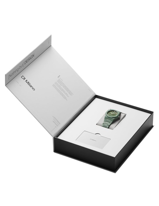 D1 Milano Watch - Green Legacy - Only Time - 40.5 mm-Green-PCBJ42