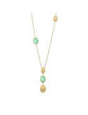 Collana Italo Bottene - Opalia in Oro Giallo 18 carati con Opali Verdi - 0