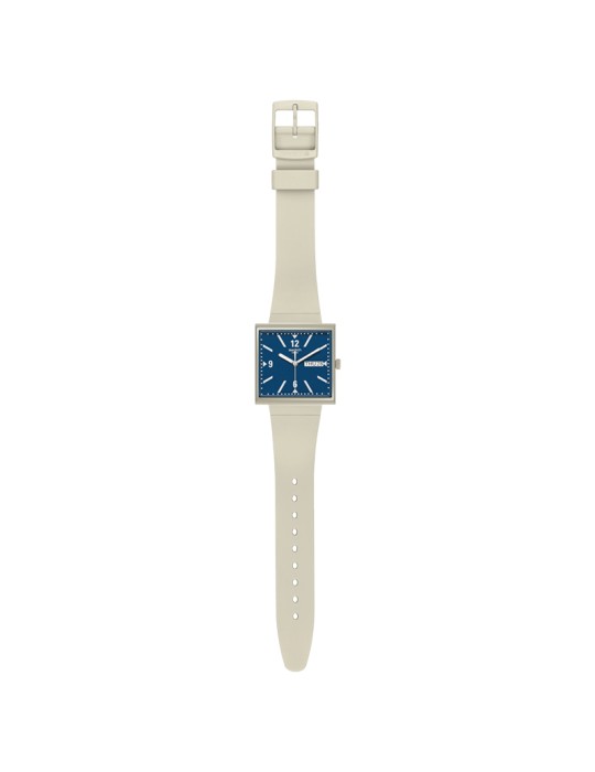 Swatch Watch - Bioceramic - What If... Blu - 42mm - Beige-SO34T700-S14