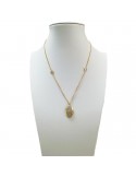 Lorenzo Ungari Woman's Leggerissima Necklace with Medallion and Crystal - 0
