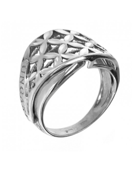 Anello Lorenzo Ungari Donna Le Scintille in Oro Bianco 18 carati