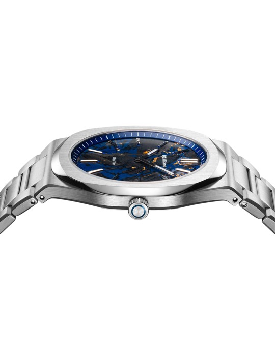 D1 Milano Watch - Ultra Thin Carbon Reef Solo Tempo 39mm - 0