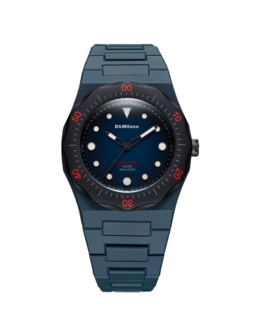 D1 Milano Watch - Drift Diver - Only Time - 40.5 mm - Blue - PDBJ02